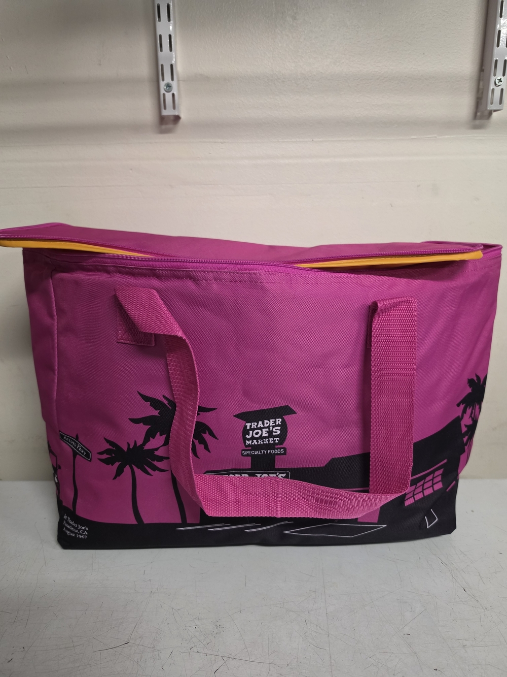 Tradet Joes Pink Insulated Tote Bag